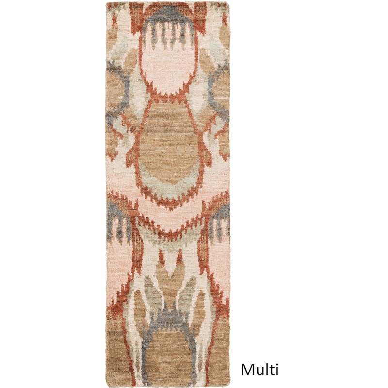 Hand-Knotted Vera Abstract Area Rug