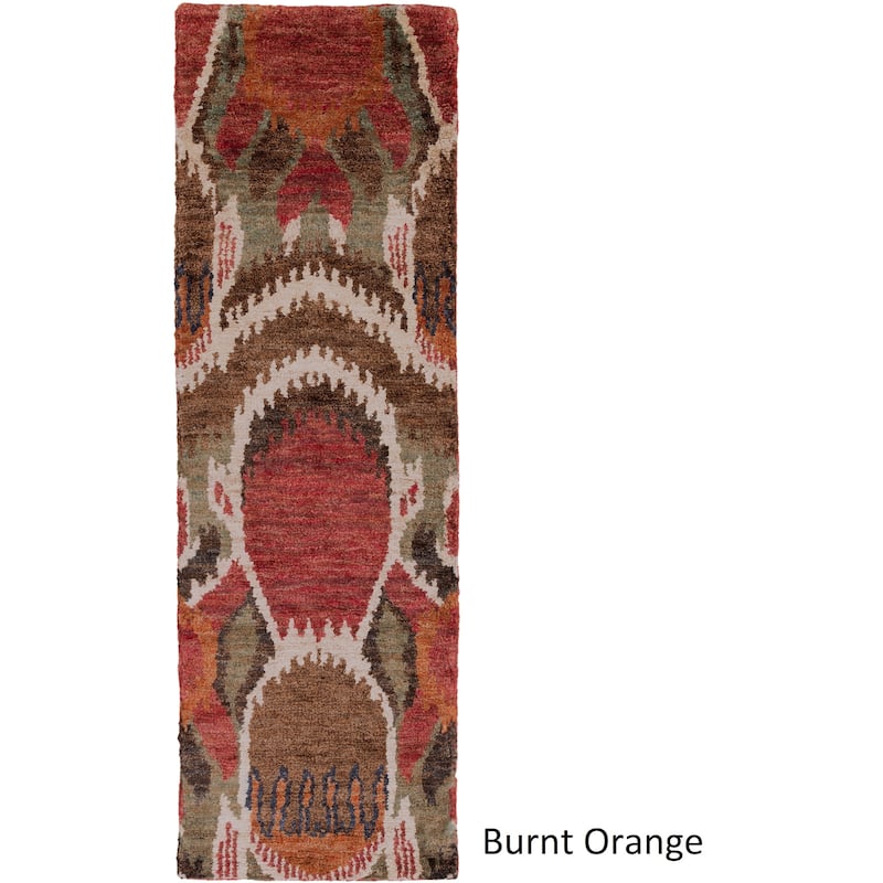 Hand-Knotted Vera Abstract Area Rug