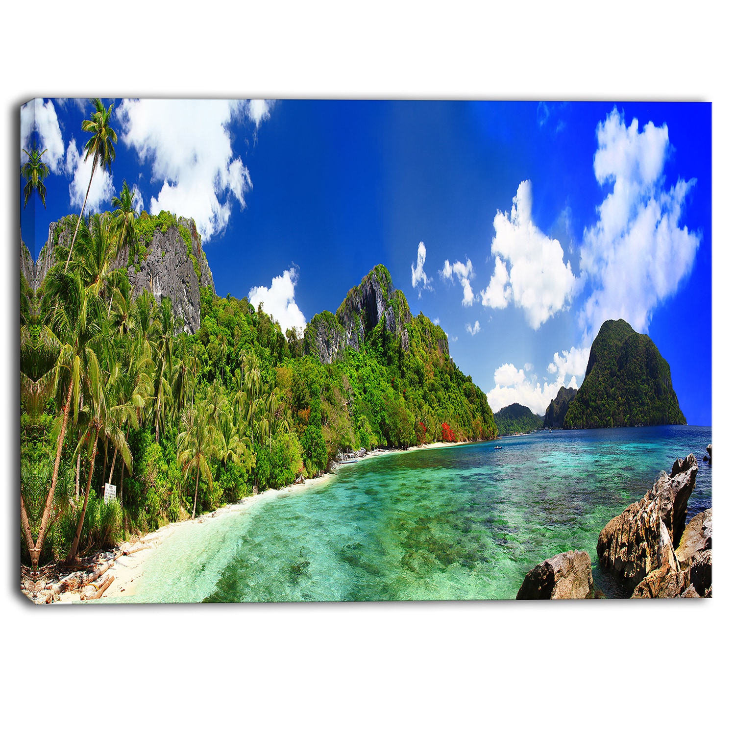 Designart - Tropical Scenery - Landscape Photography Canvas Small | eBay