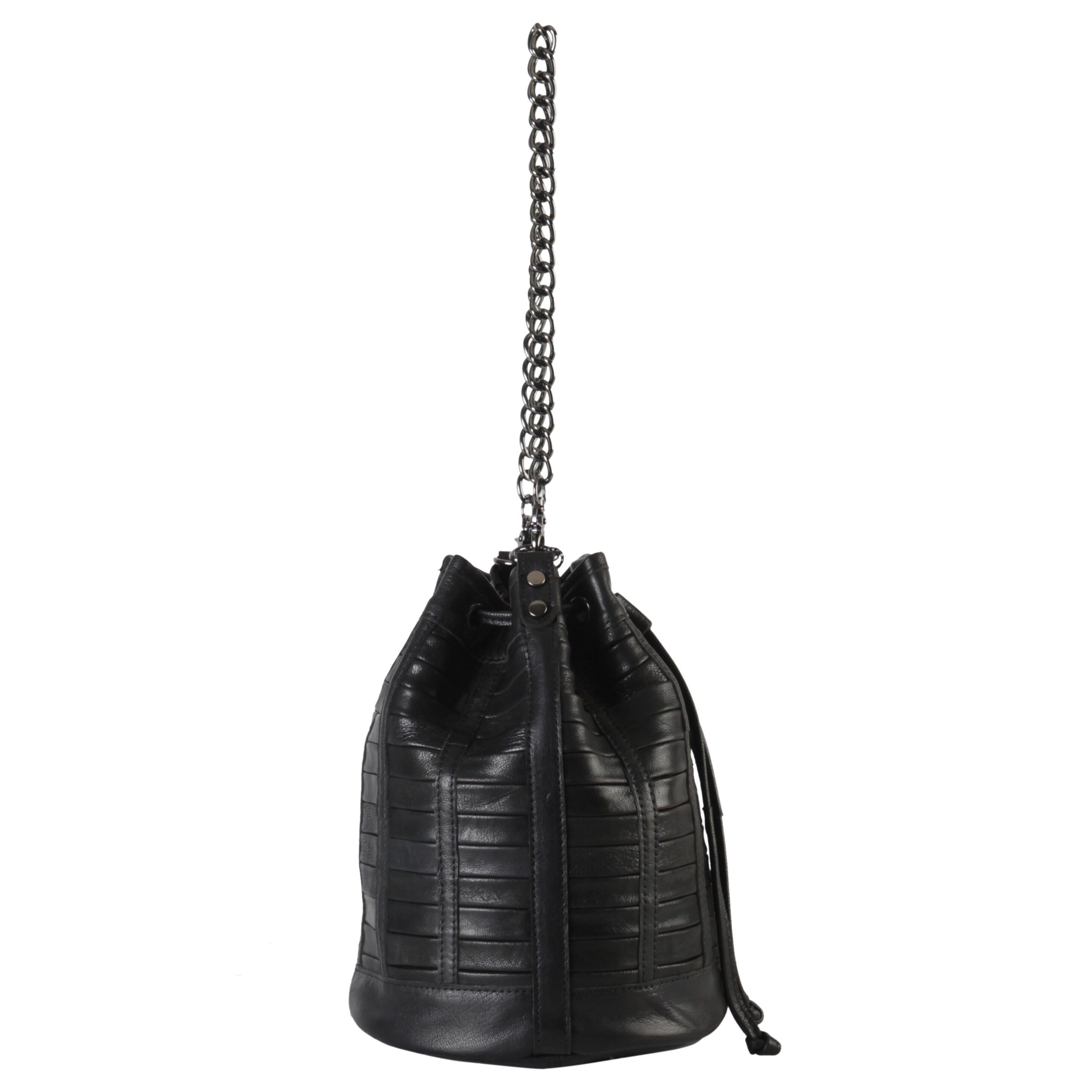 genuine leather bucket handbags