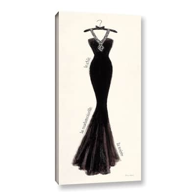 ArtWall 'Emily Adams's Couture Noir Original III' Gallery Wrapped Canvas