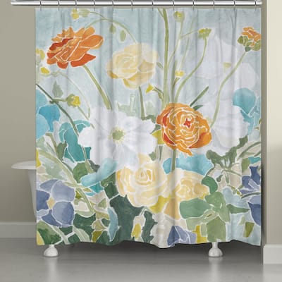 Laural Home Springtime Garden Shower Curtain