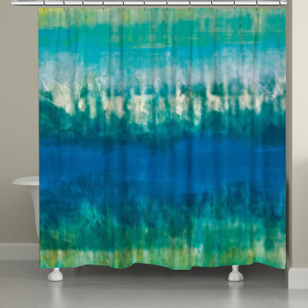 Laural Home Tie Dye Shower Curtain