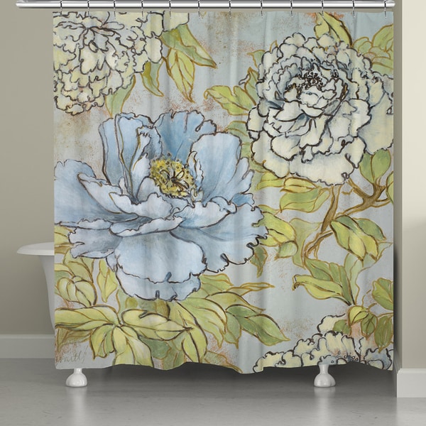 Laural Home Peony Garden Shower Curtain