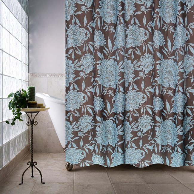 Park B. Smith Peony Watershed Shower Curtain