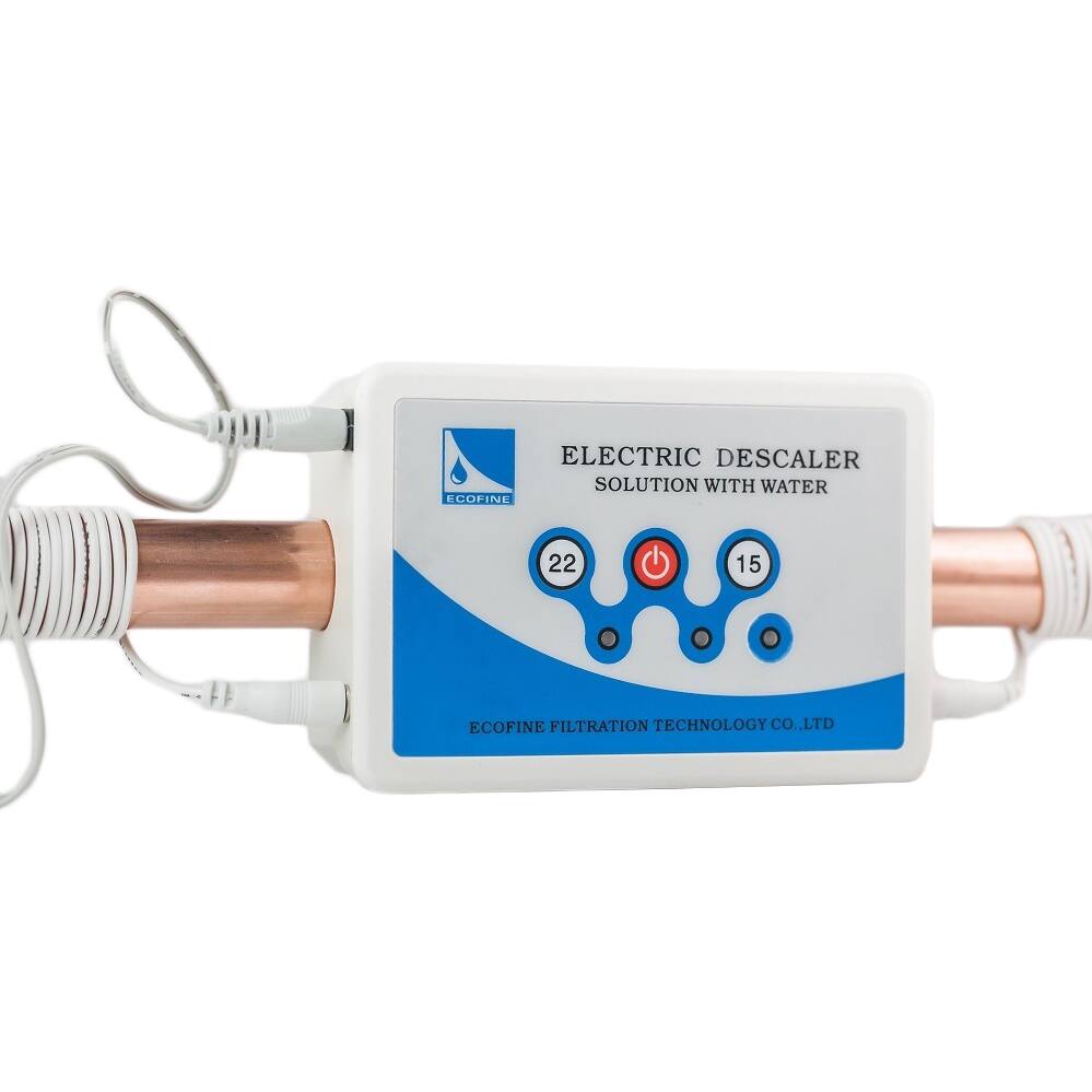 Hard Water Wonder Salt Free Conditioner Water Softener Descaler Treatment System - Blue