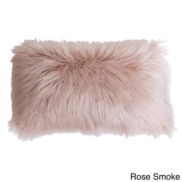 Shop Thro By Marlo Lorenz Keller Faux Mongolian Rectangle Throw