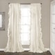 preview thumbnail 2 of 44, The Gray Barn Gila Curtain Panel Pair 54X84 - 84 Inches - Ivory
