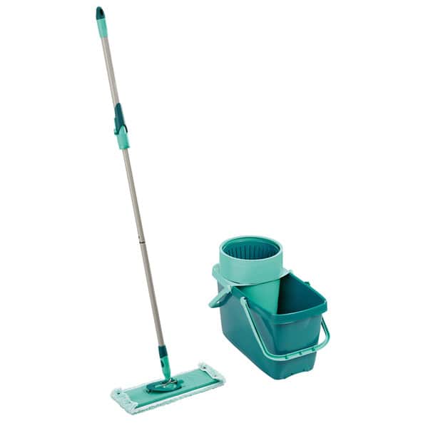 pensioen amplitude Gezondheid Household Essentials Leifheit Clean Twist XL Rectangle Mop and Sweeper Set  - Silver - Overstock - 11367886
