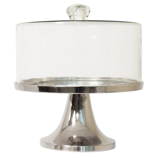 Shop Party Essentials Stainless Steel Cake Stand Free Shipping Today