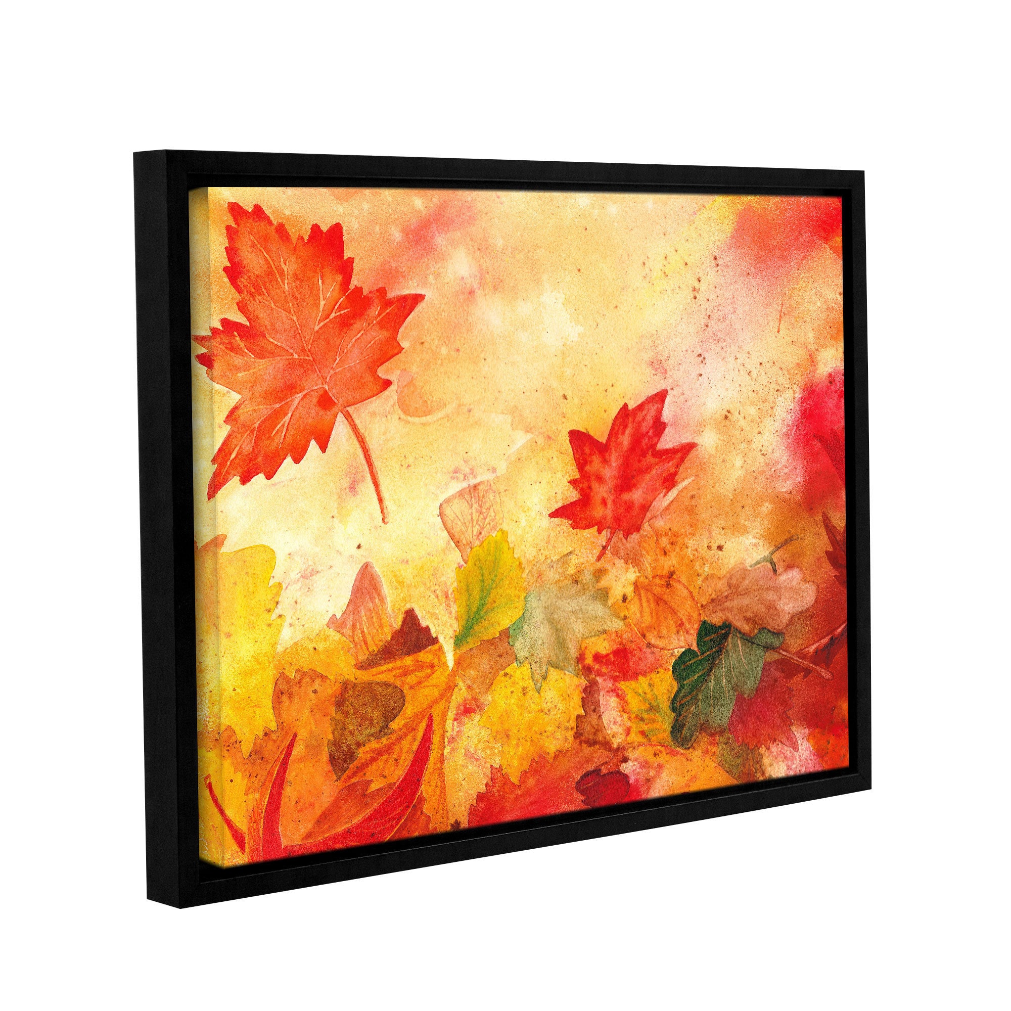 ArtWall Irina Sztukowsi's Autumn Dance 3-Piece Floater Framed Canvas Set - 36x54