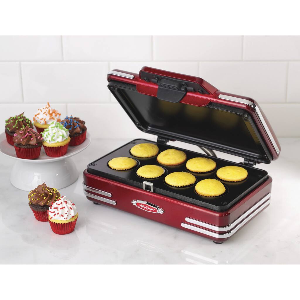Nostalgia RCKM700 Retro Series '50s-Style Mini Cupcake Maker