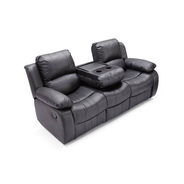 Madison Faux Leather Reclining Sofa And Loveseat Set Madison Faux Leather Reclining Sofa And Loveseat Set