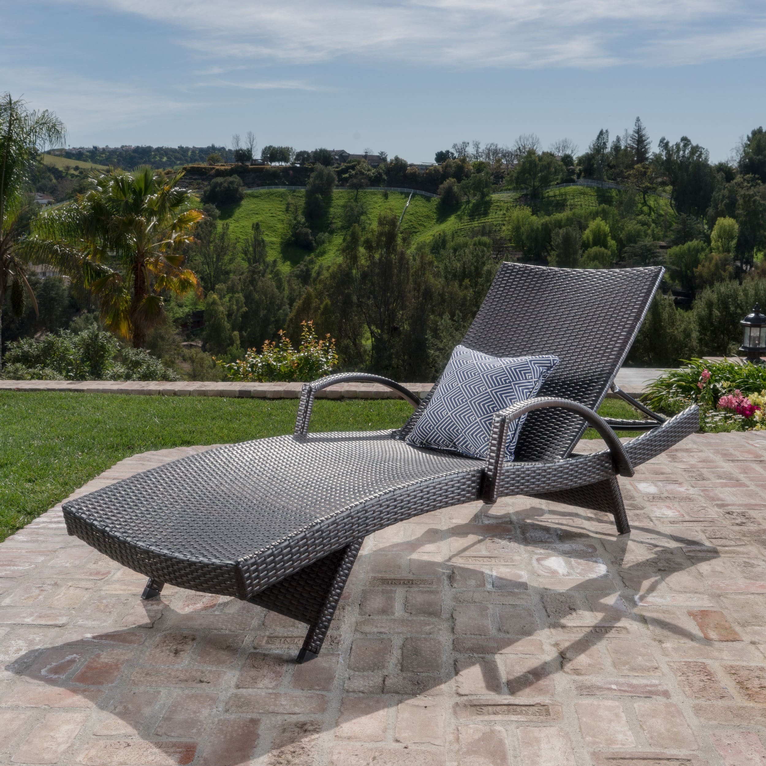 Buy Wicker Outdoor Chaise Lounges Online At Overstockcom Our Best