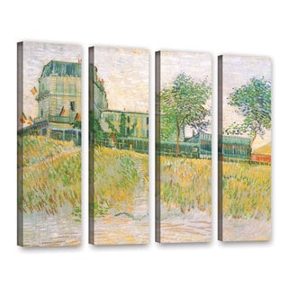 ArtWall 'Vincent van Gogh's The Restaurant de la Sirene' Asnieres' 4 ...