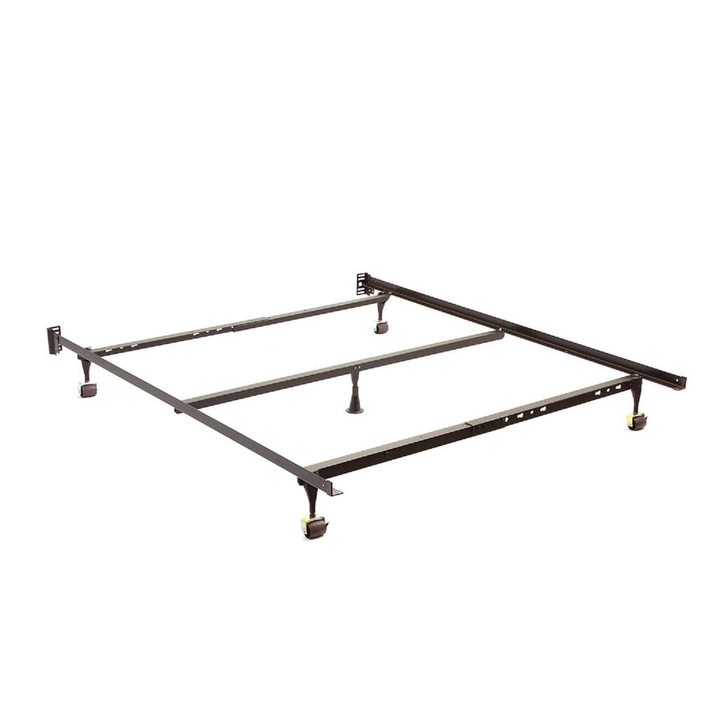 Twin/ Full/ Queen Angle Iron Steel Bed Frame with Cross Support