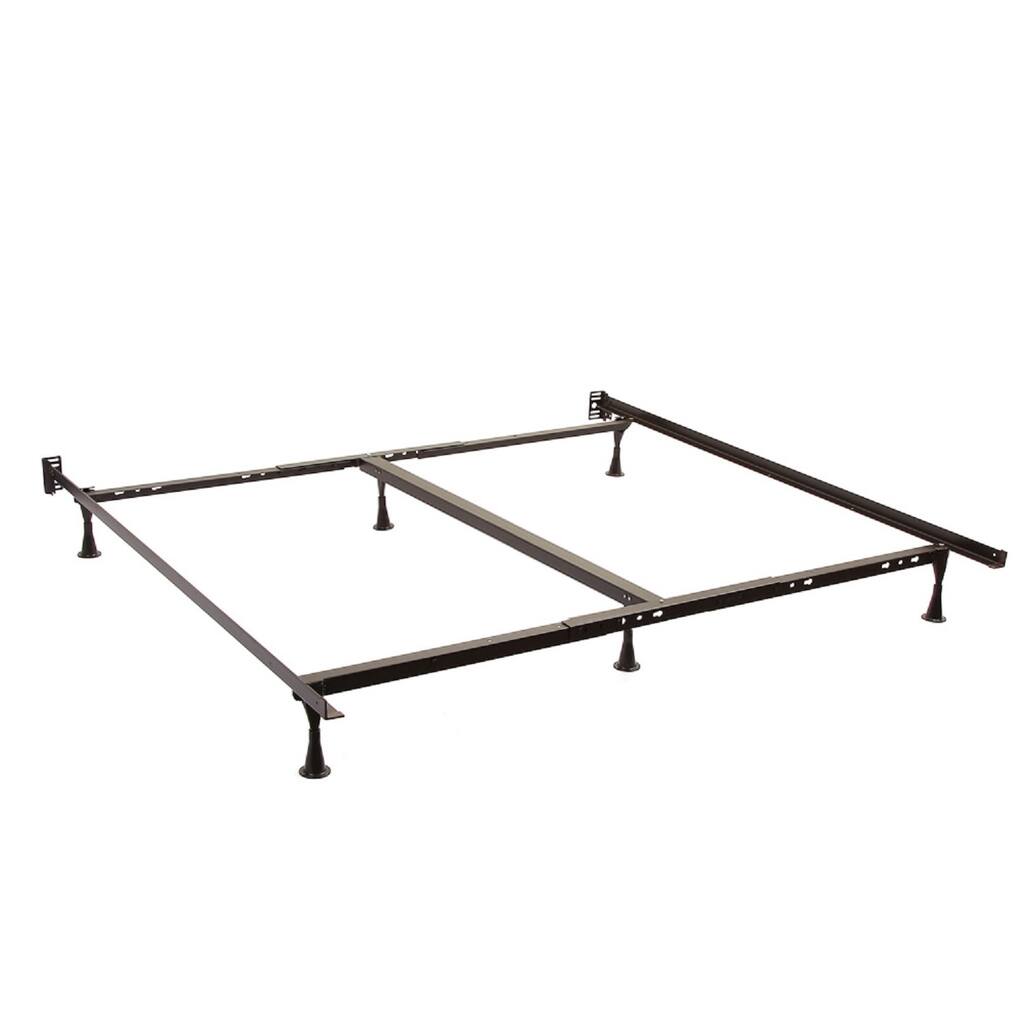 Queen/ King/ Cal King Angle Iron Steel Bed Frame with 2-inch Center Support
