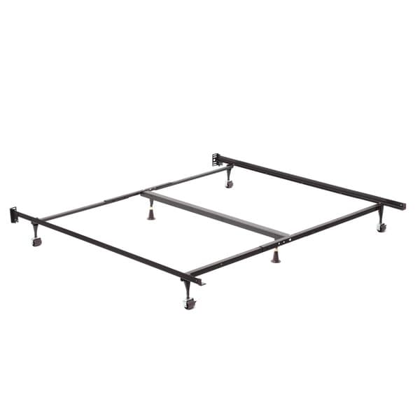 Shop Queen/ King/ Cal King Angle Iron Steel Bed Frame with 2-inch ...