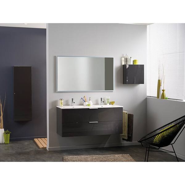 Shop Luxy Ii Bathroom Cube Wall Cabinet Storage With Shelf Overstock 11371149