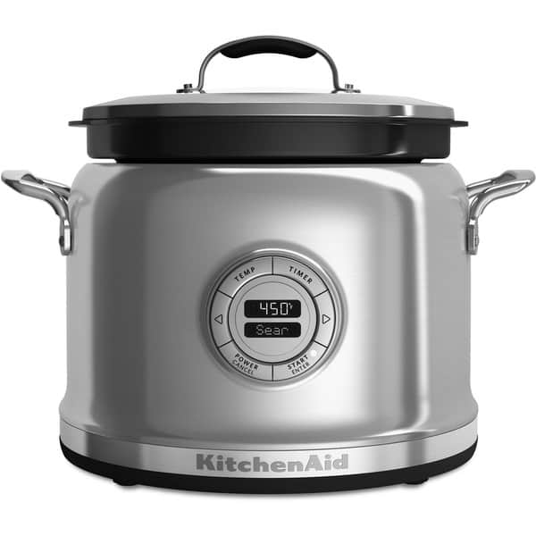 KitchenAid KMC4241SS 4-Quart Multi-Cooker, Stainless Steel - Bed Bath &  Beyond - 11372041