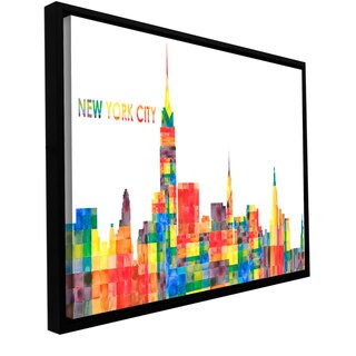 ArtWall 'Revolver Ocelot's New York City' Gallery Wrapped Floater