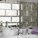 preview thumbnail 10 of 12, Merola Tile 2.875x5.875-inch Luster Beveled Antique Mirror Glass Wall Tile (8 tiles/1 sqft.)