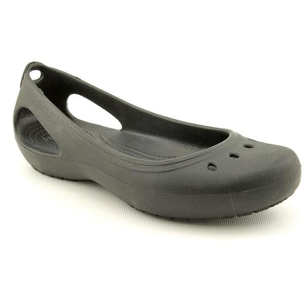 Crocs Women's 'Kadee Flat' Synthetic Casual Shoes - Free Shipping On ...