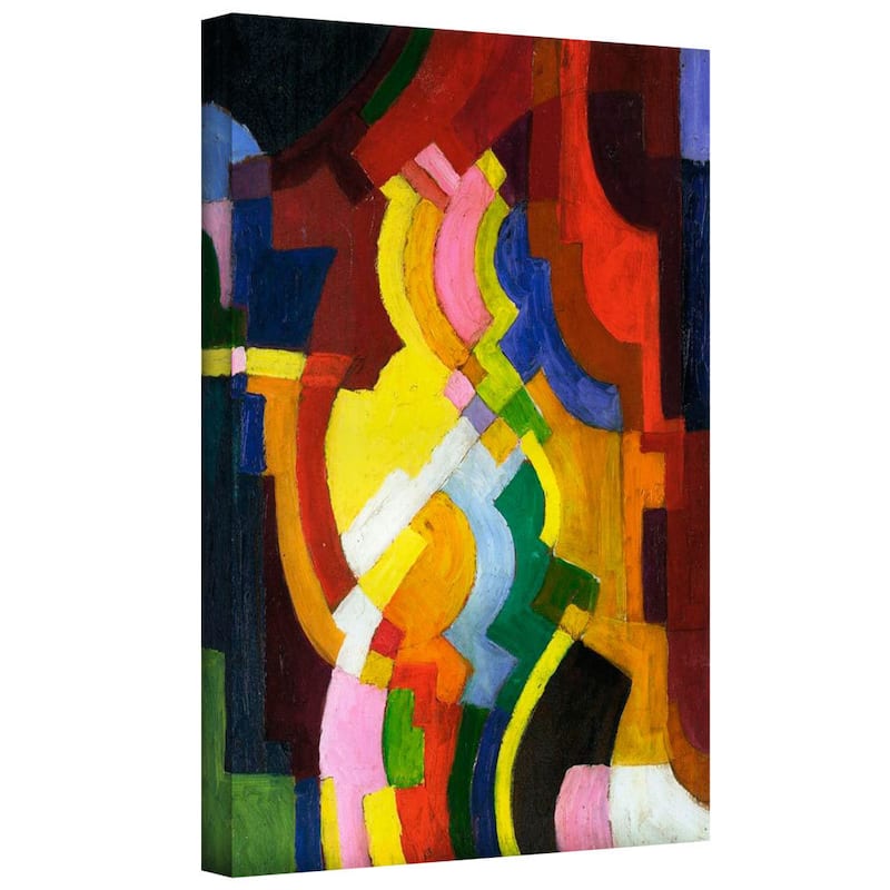 ArtWall 'Franz Marc's The Waterfall' Gallery Wrapped Canvas - Multi ...