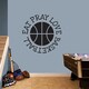 preview thumbnail 1 of 0, Eat Pray Love Basketball' 36 x 36-inch Sports Wall Decal