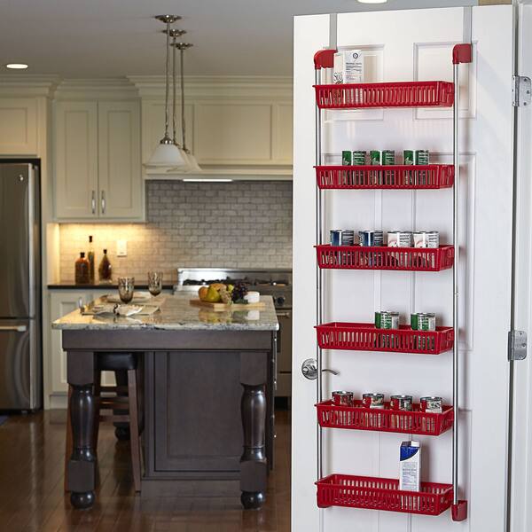 Shop Household Essentials Metal Plastic 6 Basket Over The Door