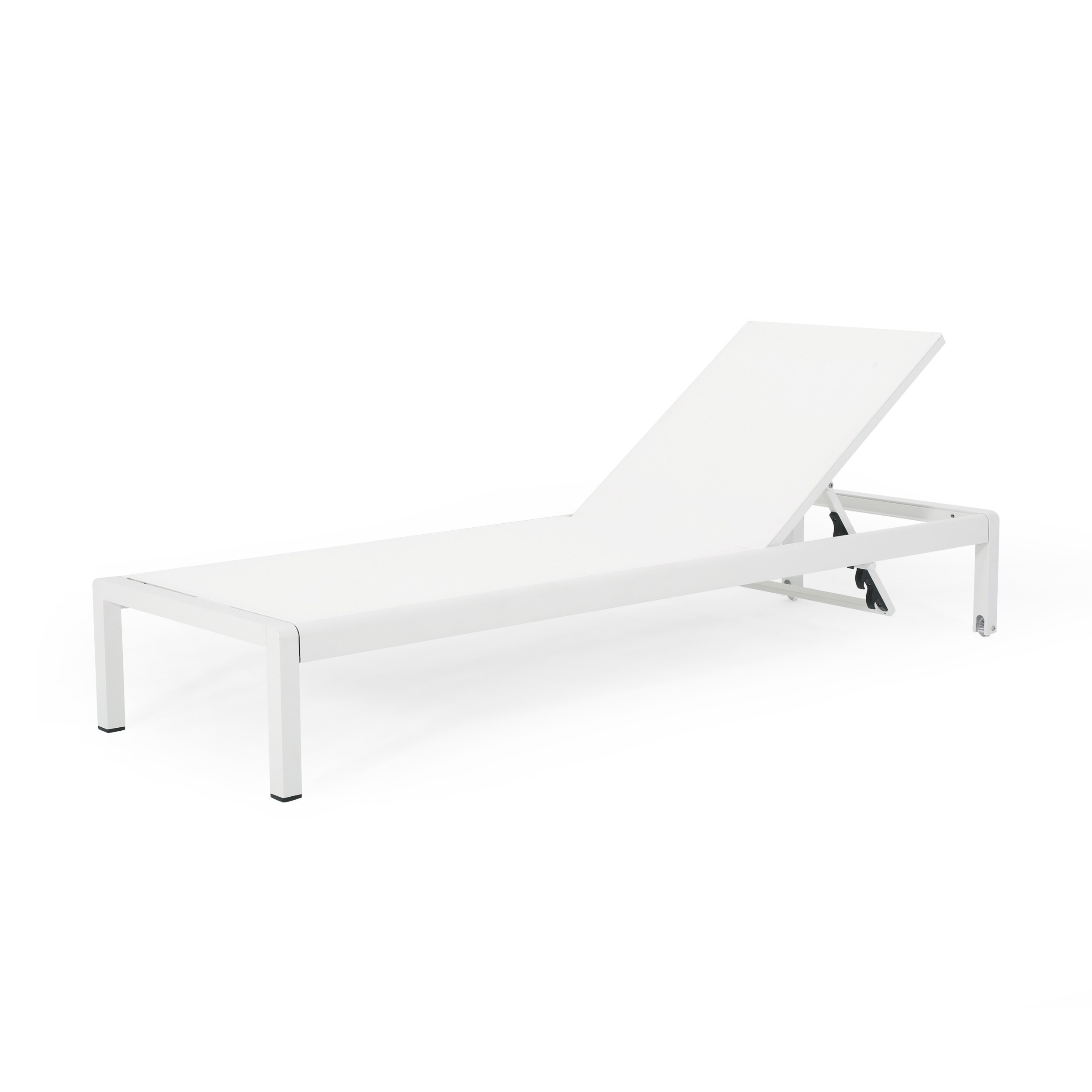 christopher knight aluminum chaise lounge