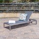 preview thumbnail 10 of 18, Cape Coral Outdoor Aluminum Adjustable Chaise Lounge by Christopher Knight Home