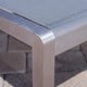 preview thumbnail 15 of 18, Cape Coral Outdoor Aluminum Adjustable Chaise Lounge by Christopher Knight Home