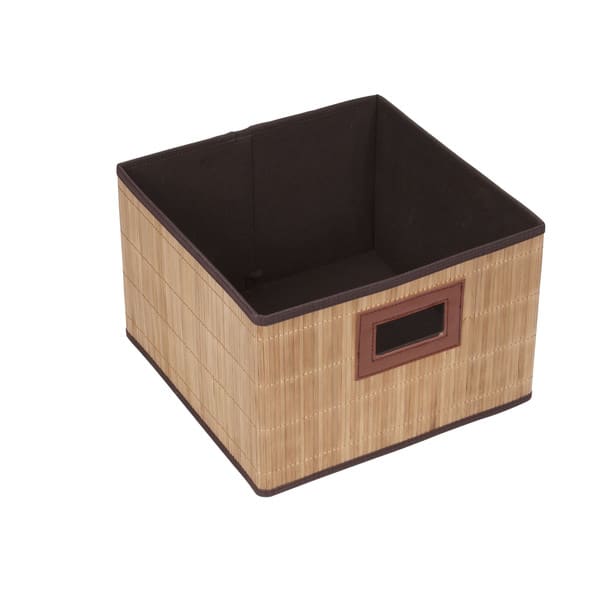 Shop Household Essentials Bamboo 4 Drawer Storage Tower Natural