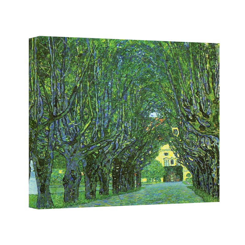 ArtWall 'Gustav Klimt's Beeche Forest' Gallery Wrapped Canvas