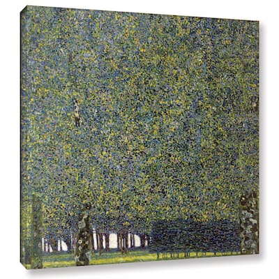 ArtWall 'Gustav Klimt's The Park' Gallery Wrapped Canvas - Multi