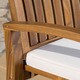 preview thumbnail 3 of 3, Della Outdoor 7-piece Wood Dining Set by Christopher Knight Home