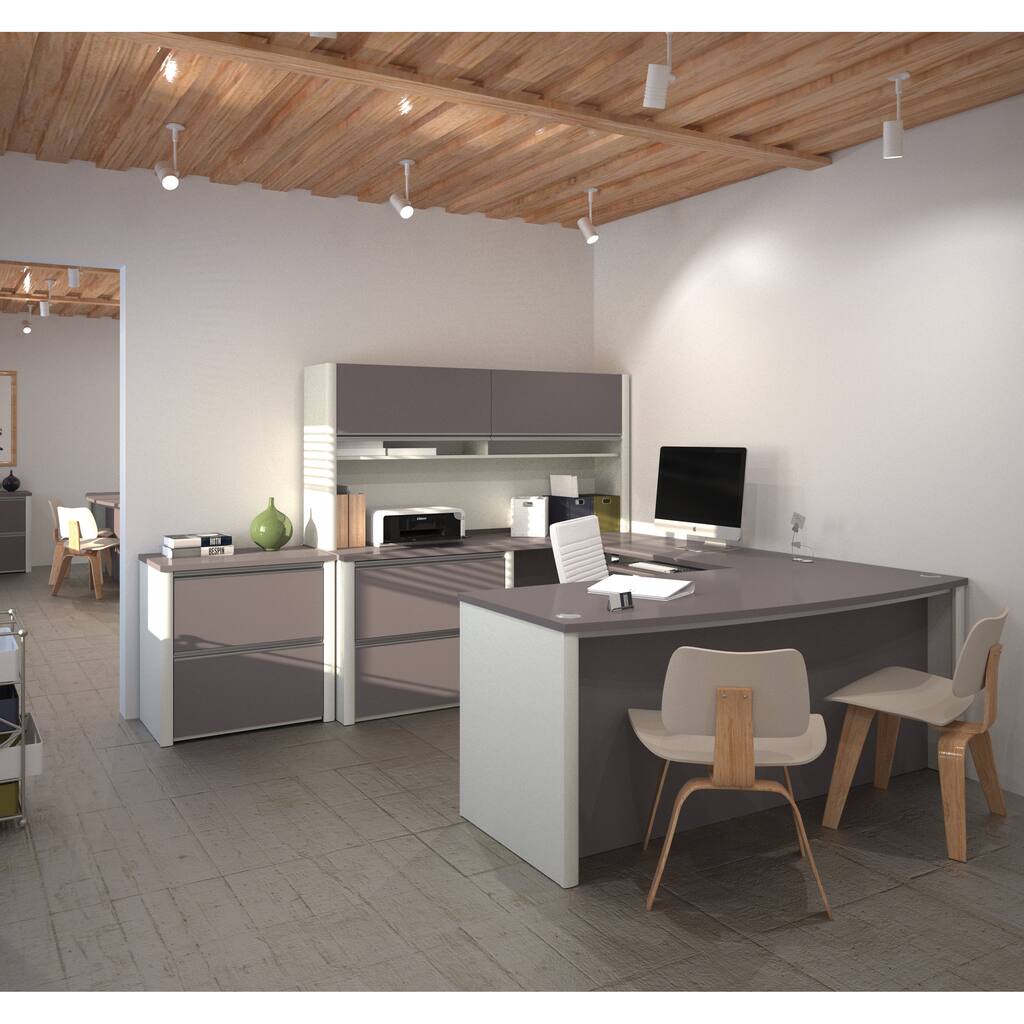Bestar Connexion U-shaped Workstation Desk