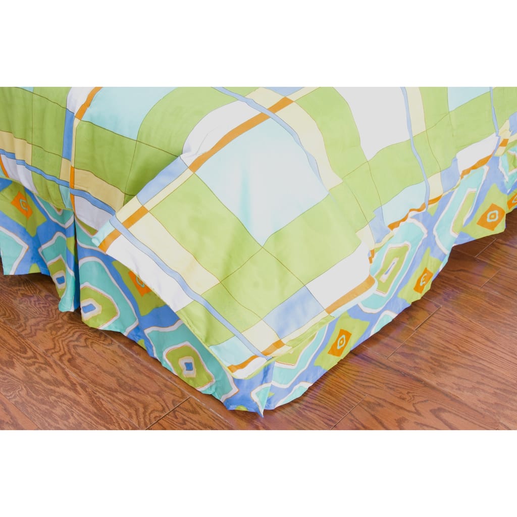 Laura Fairby Full Sized Only Plaid Bed Skirt