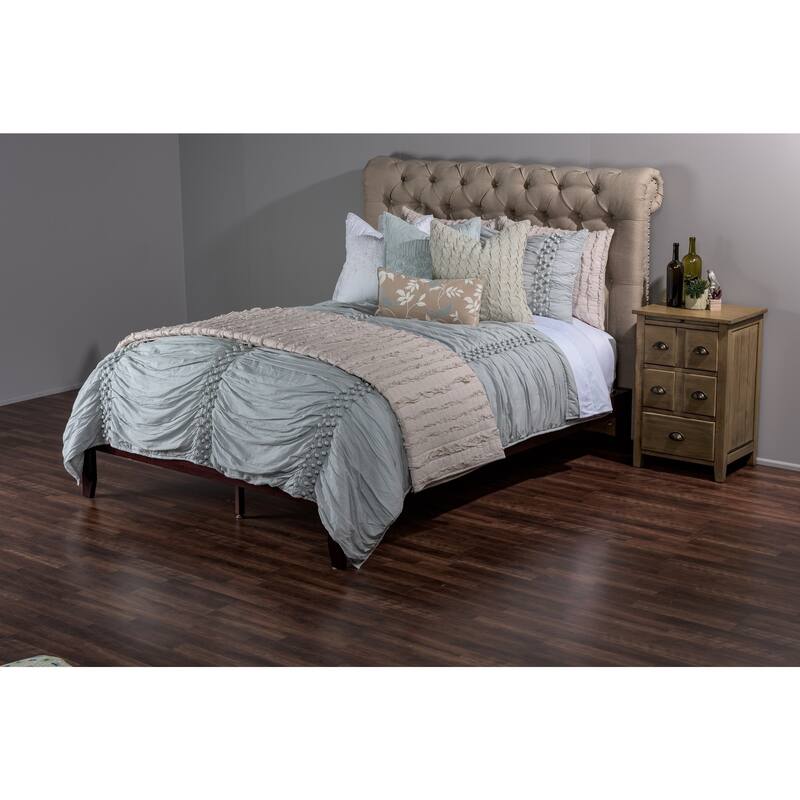 Chelsea Cane Light Blue Quilt by Rizzy Home