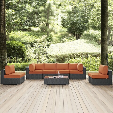 Stopover Outdoor Patio 7-Piece Sectional Set