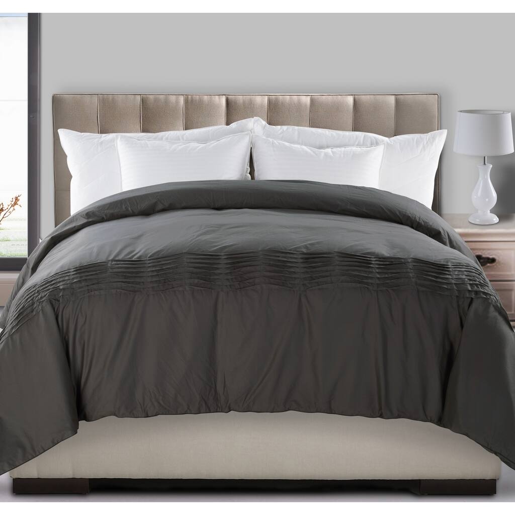 Fusion Pintuck 300 Thread Count 550 Fill Power All Season Down Comforter
