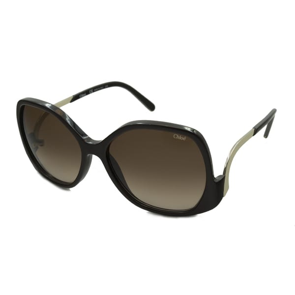 chloe women's square sunglasses