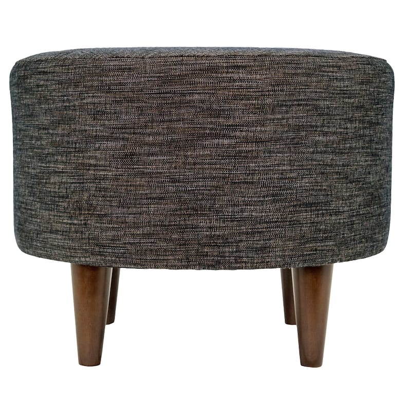 MJL Furniture Sophia Lucky Round Upholstered Ottoman