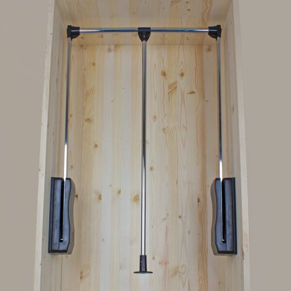 Shop Gliderite Hardware Pull Down Wardrobe Lift Closet Rod System