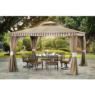 Sunjoy Replacement Canopy Set For L Gz694pst E Art Gl Gazebo Louisa Gazebo