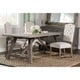 preview thumbnail 1 of 3, Aubrey Rustic Grey 86-inch Dining Table by Kosas Home