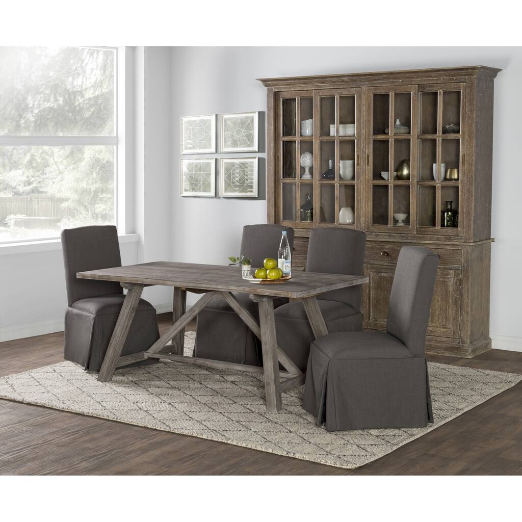 Aubrey Rustic Grey 72-inch Dining Table by Kosas Home
