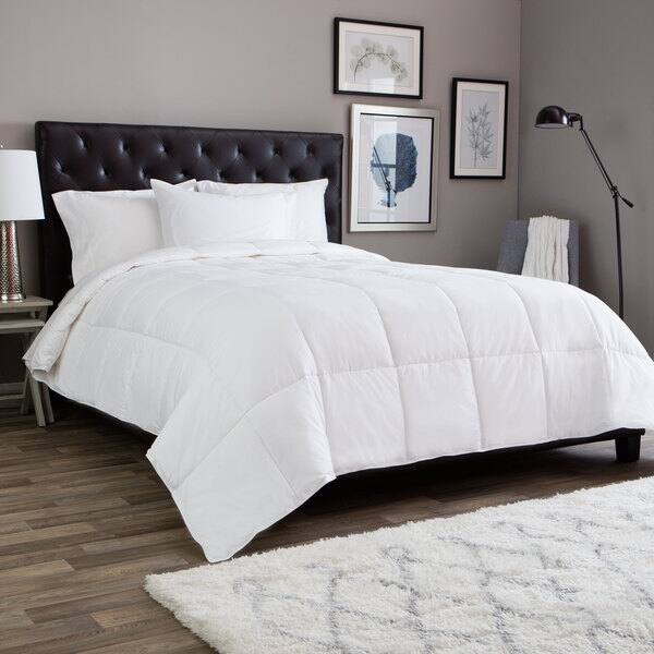 Shop Lightweight Cotton Premium Down Alternative Comforter Free