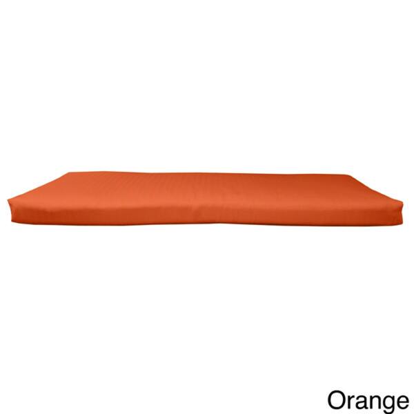 Shop Bellini Sunbrella 4 Ft Bench Cushion With Fabric Ties Free